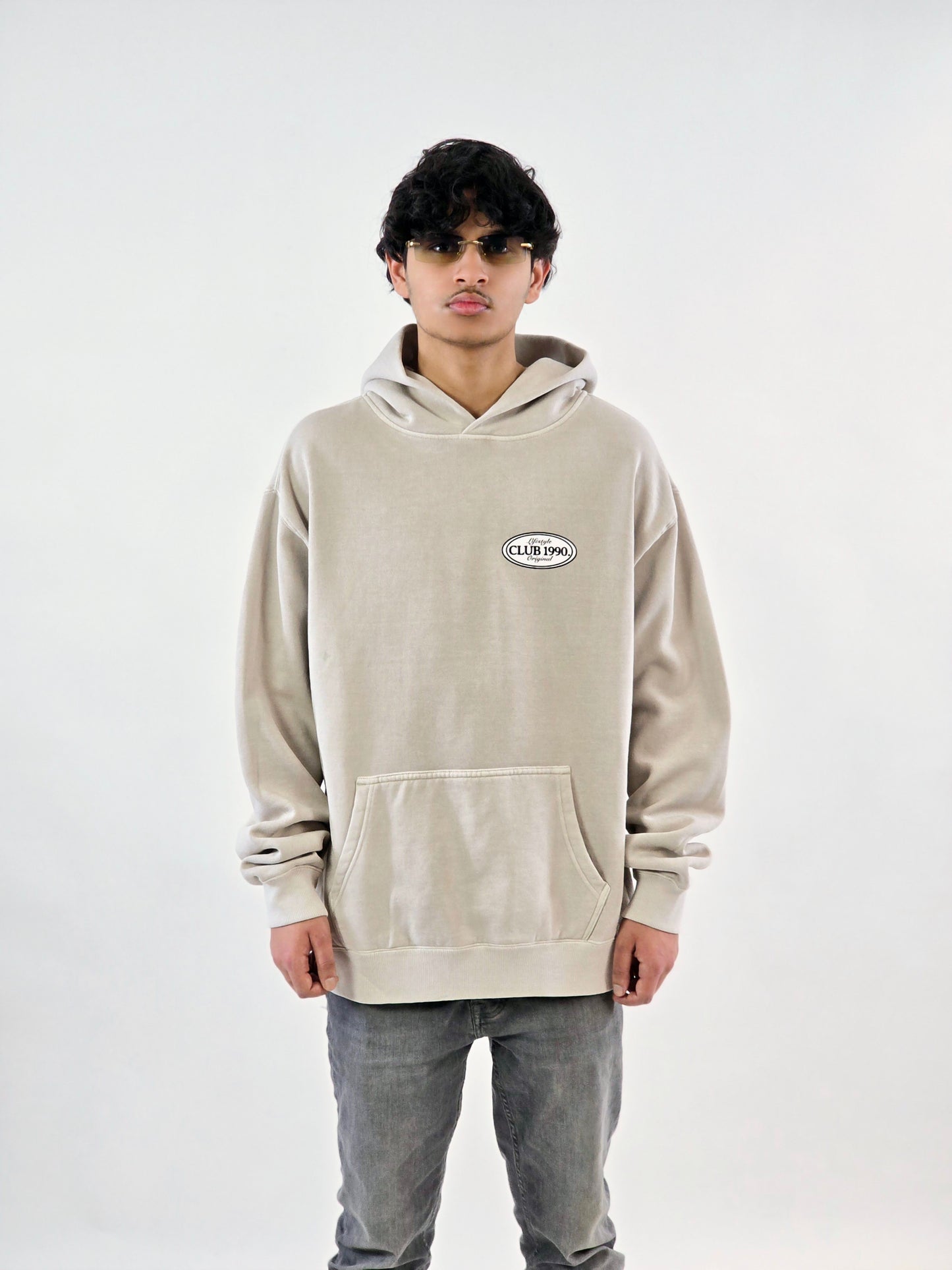 Stone Hoodie Oversized
