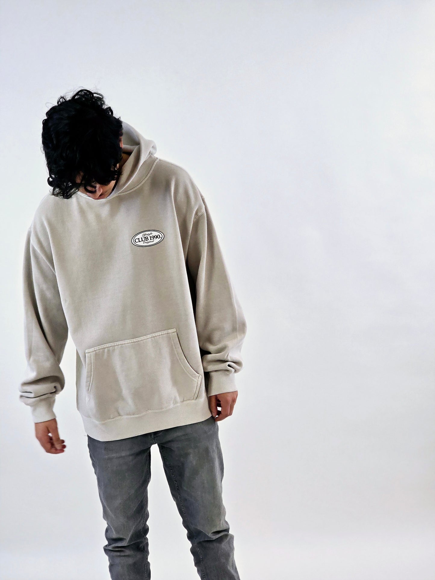Stone Hoodie Oversized