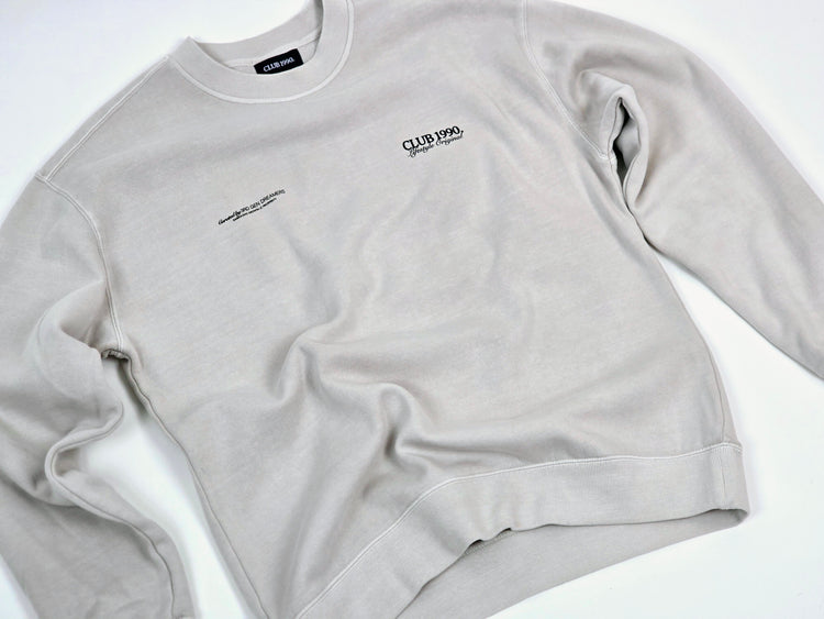 Stone Oversized Sweatshirt
