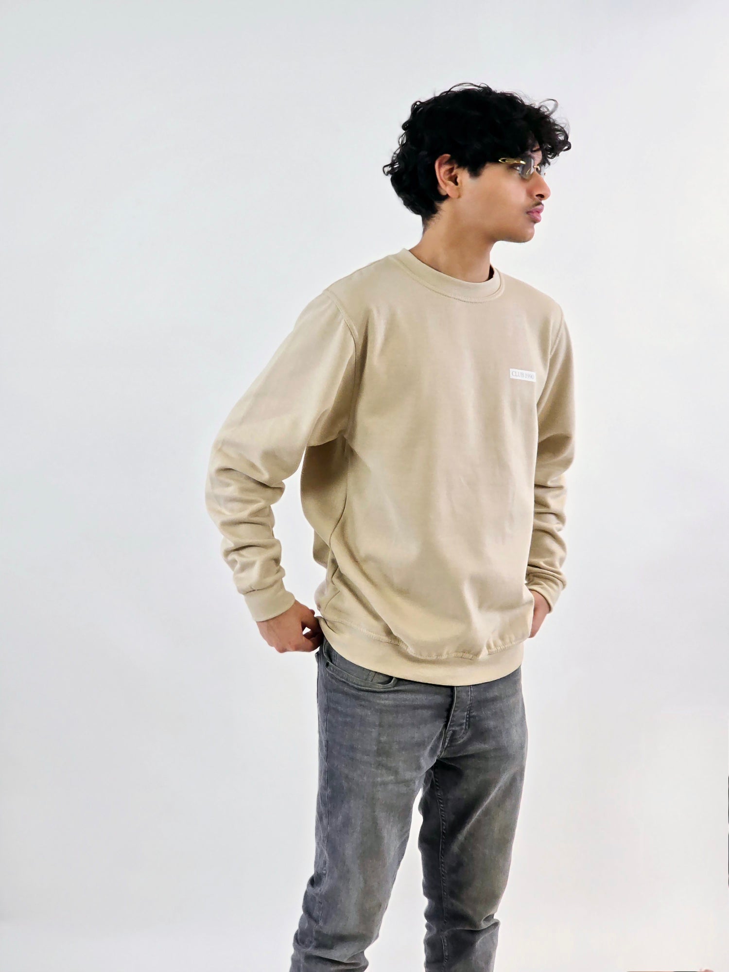 Sand Crew Neck Sweatshirt