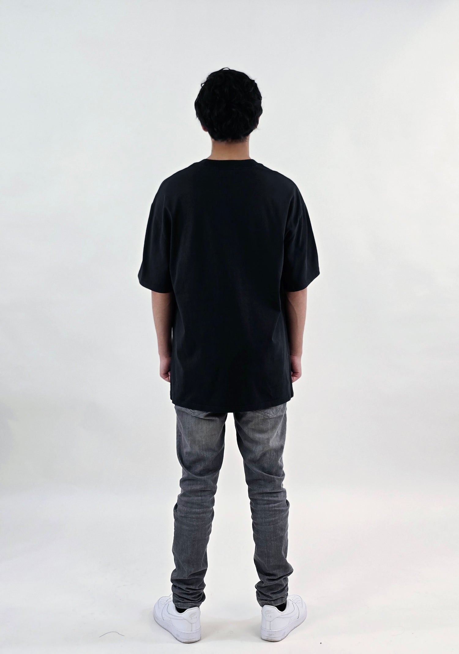 Faded Black Oversized T-Shirt