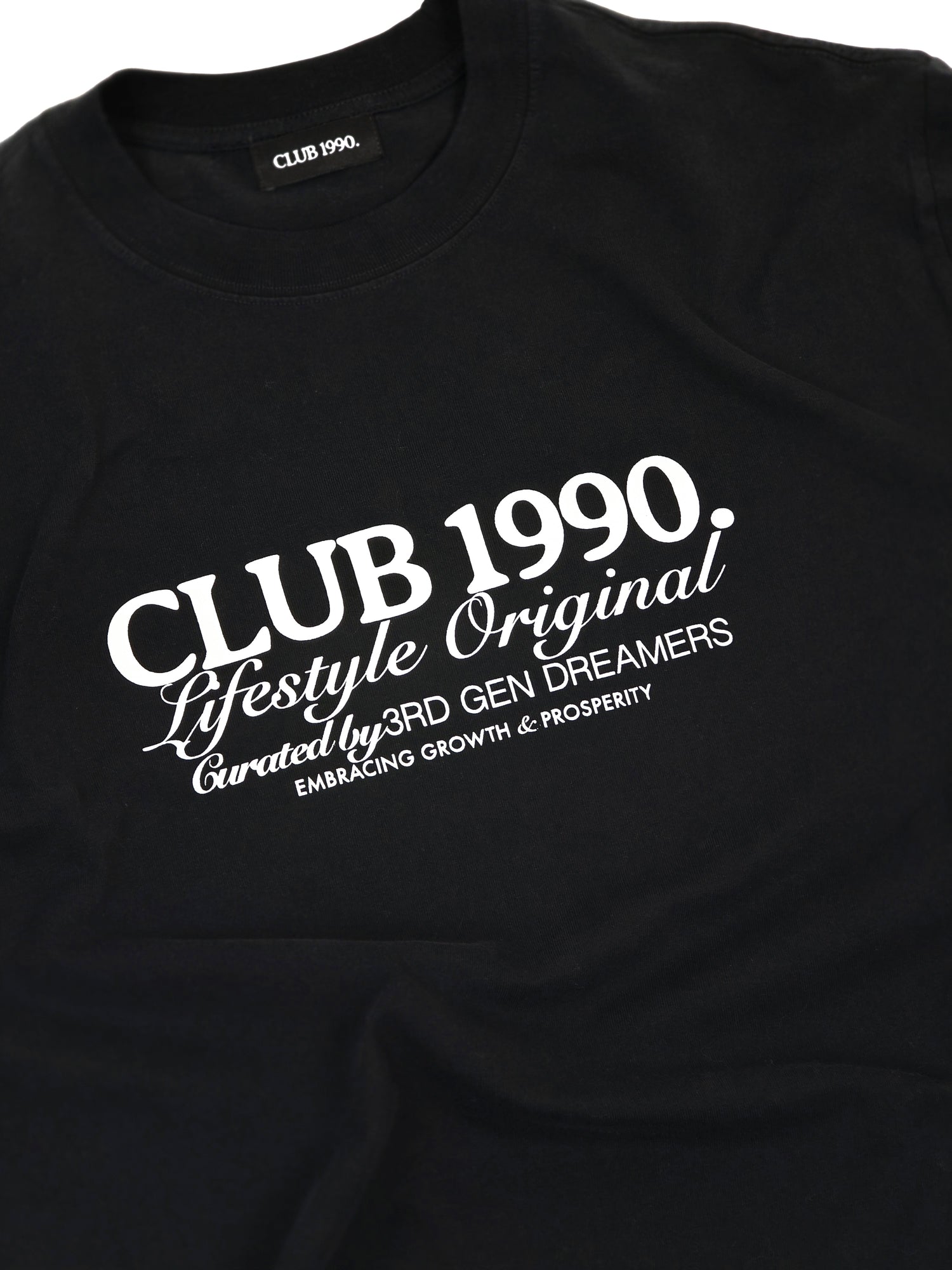 Black Oversized Dreamer T-Shirt