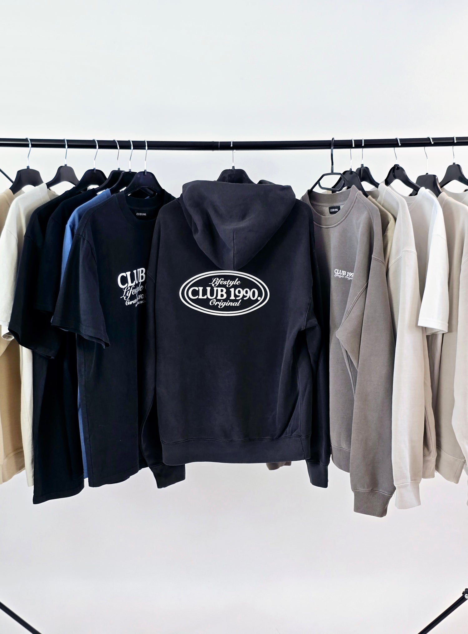 Washed Black Oversized Hoodie
