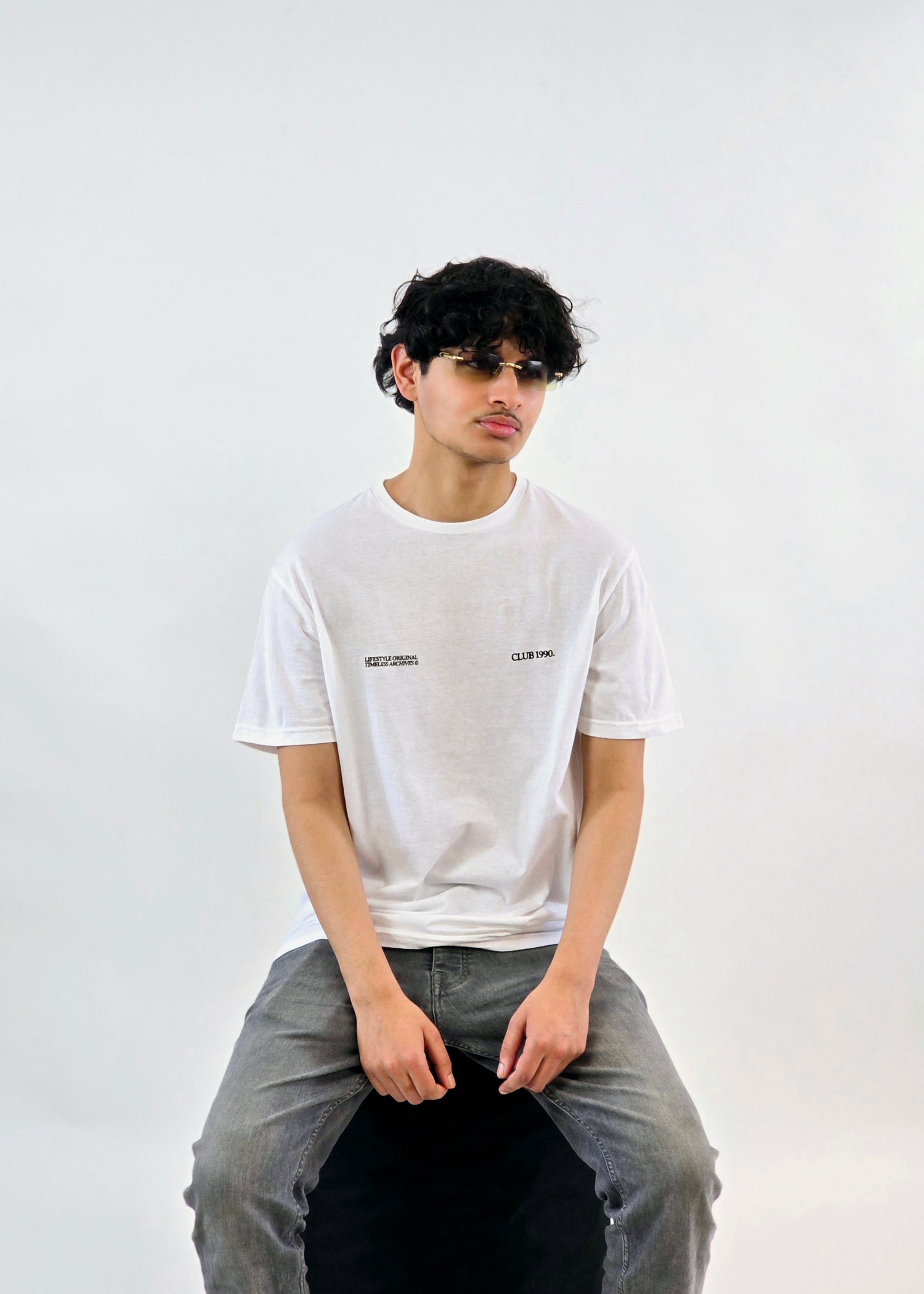 White Graphic T-Shirt