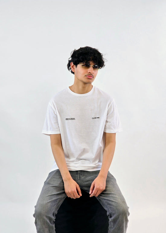 White Graphic T-Shirt