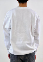 White Graphic Sweatshirt