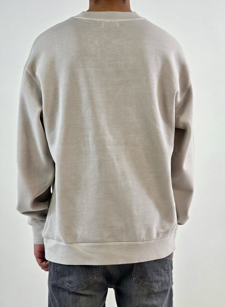 Stone Oversized Dreamer Sweatshirt