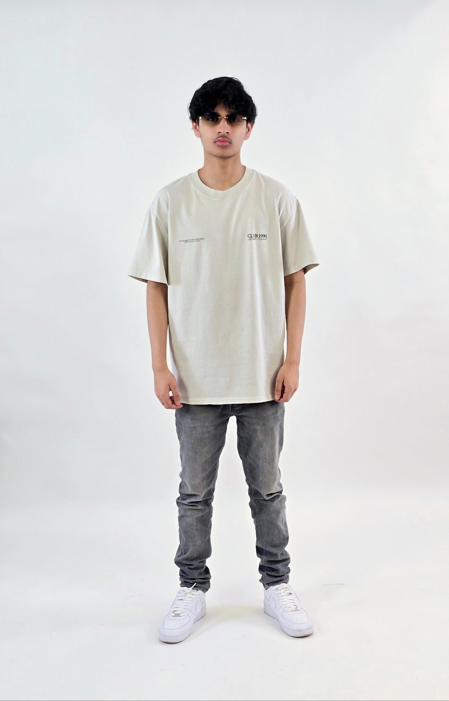 Bone Oversized T-Shirt