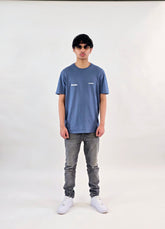 Aqua Blue Graphic T-Shirt