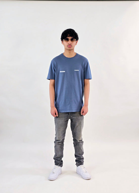 Aqua Blue Graphic T-Shirt