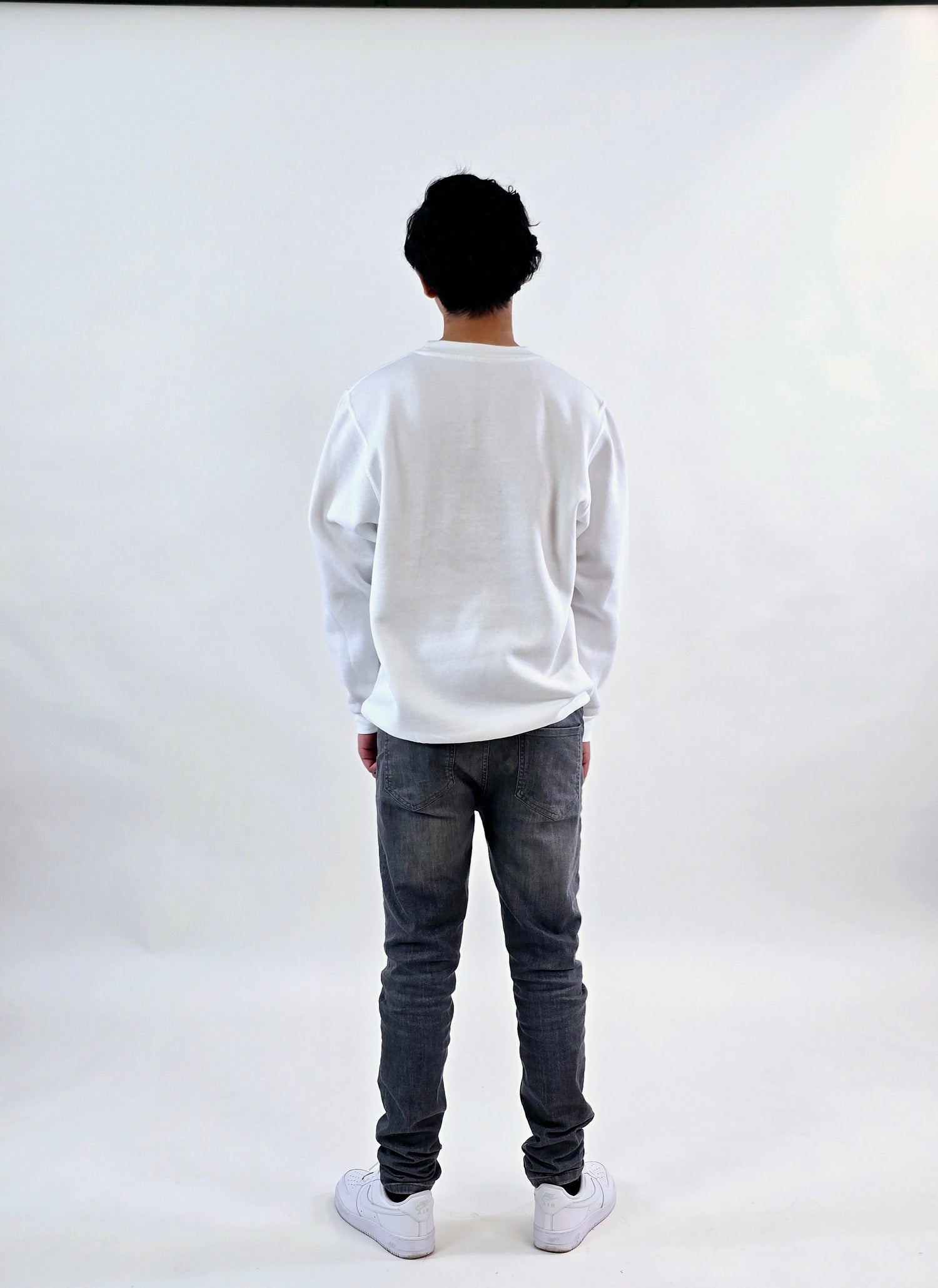 White Graphic Sweatshirt