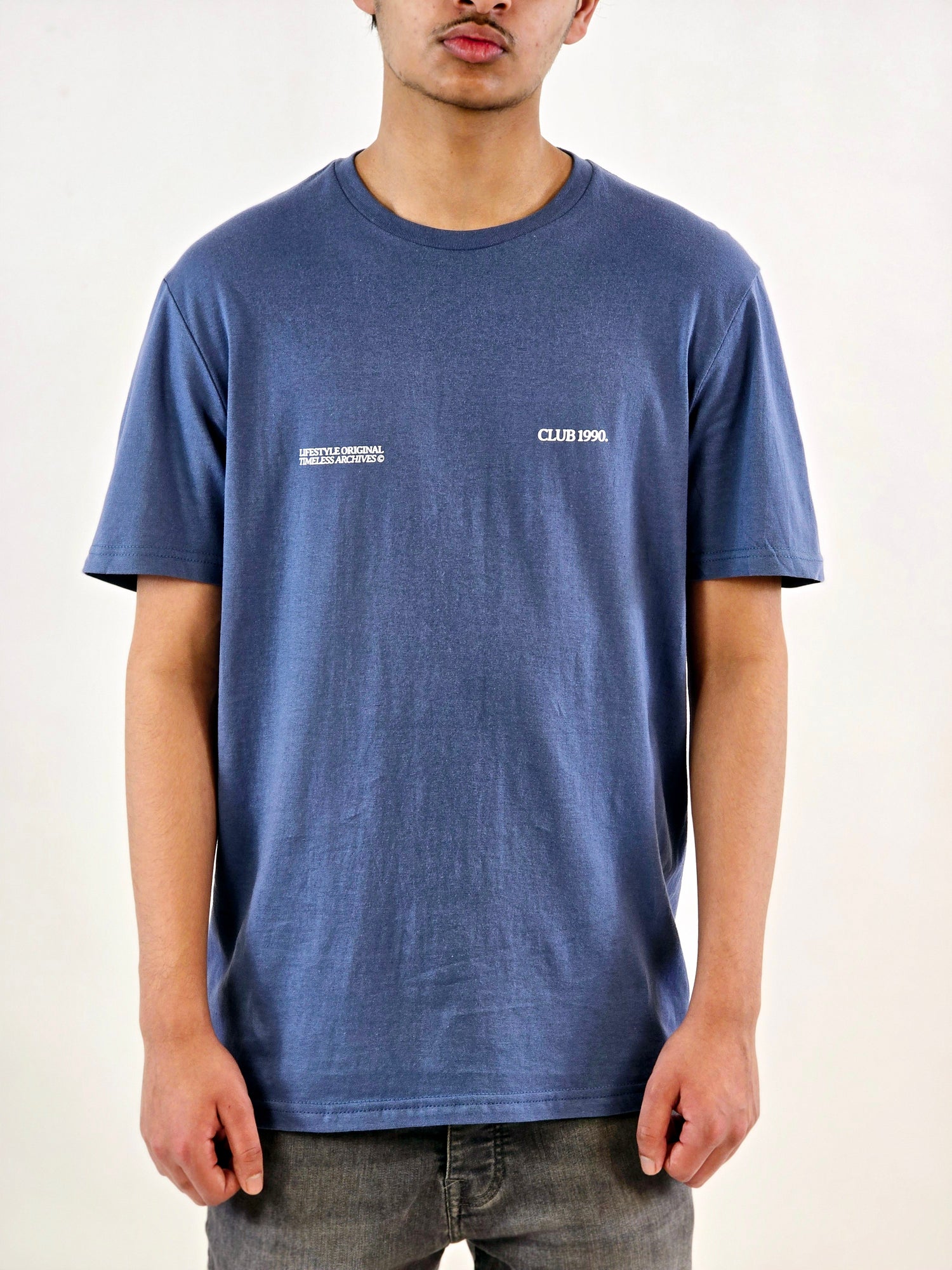 Aqua Blue Graphic T-Shirt