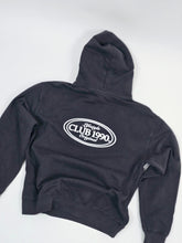 Washed Black Oversized Hoodie