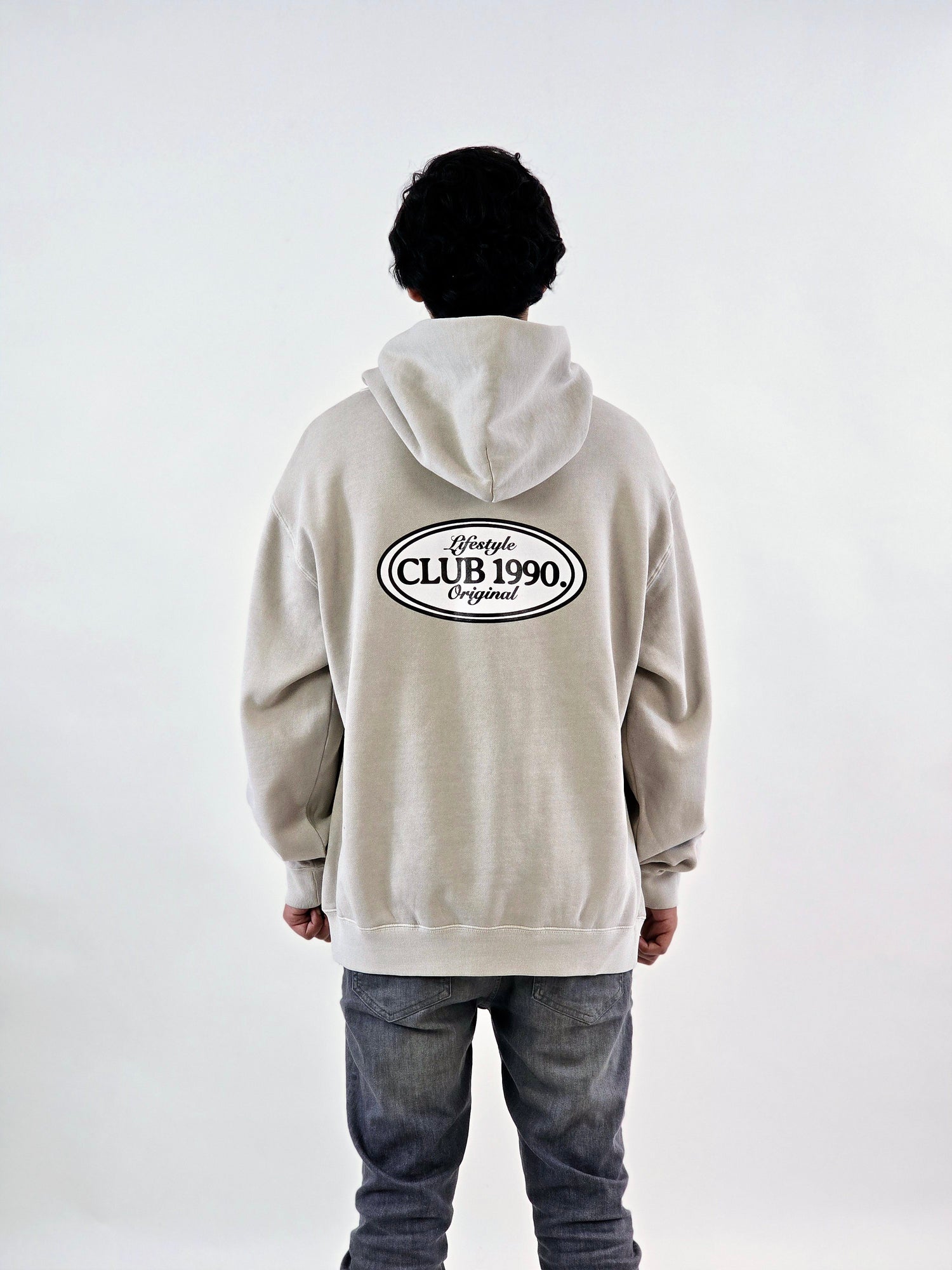 Stone Oversized Hoodie
