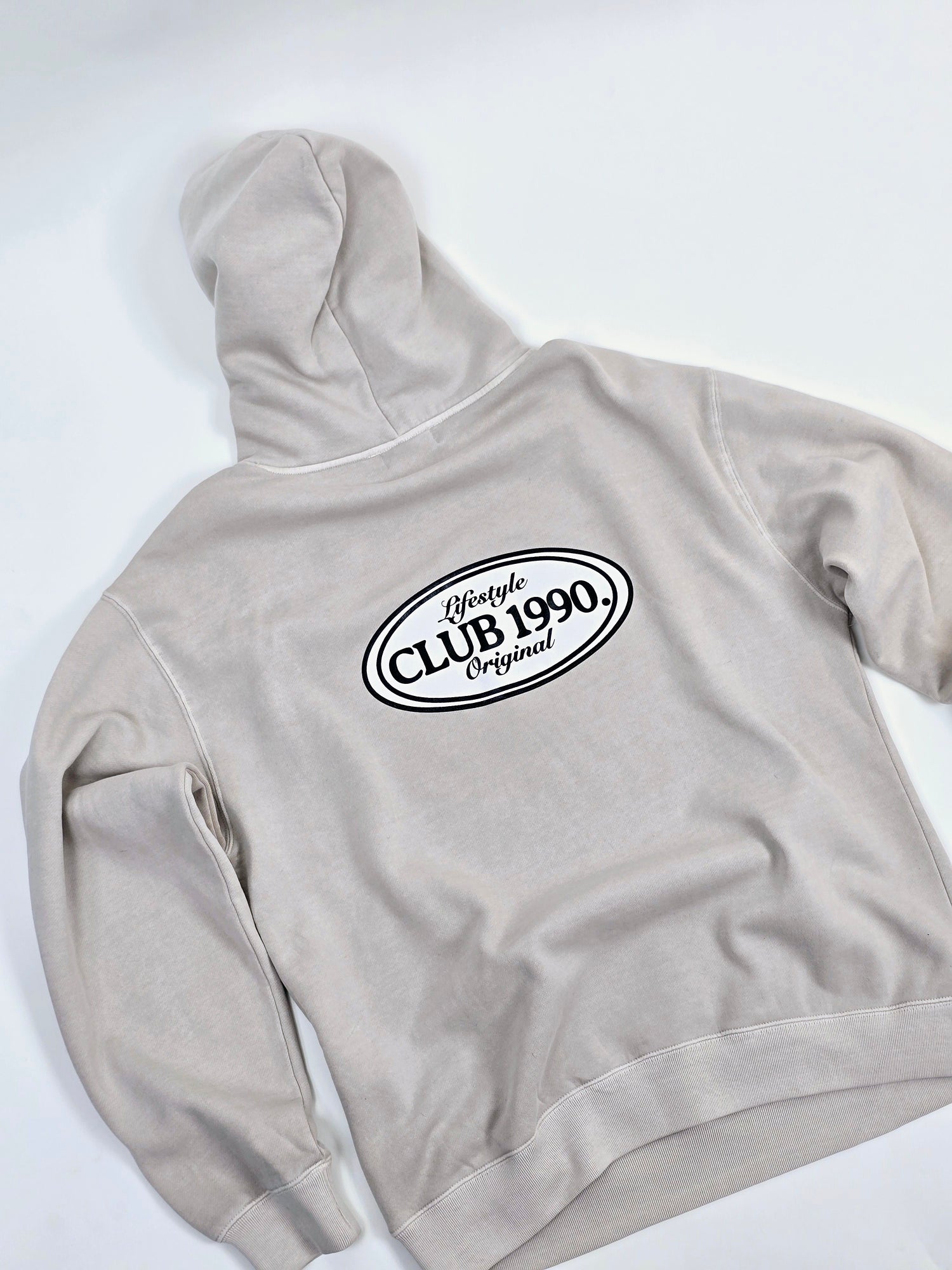 Stone Oversized Hoodie