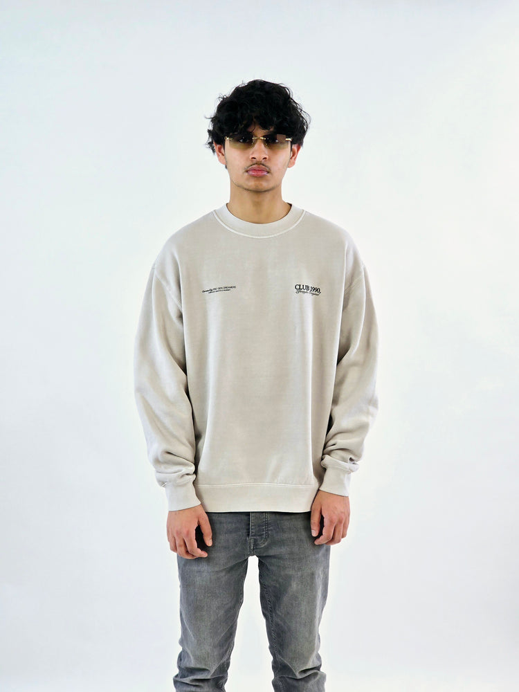 Stone Oversized Sweatshirt